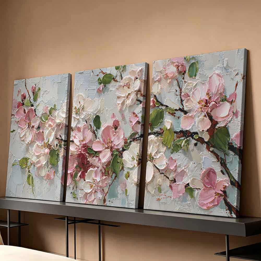 [2D Flat]3pcs 11.81*15.74in/30 - Resin Art On Canvas recension och pris